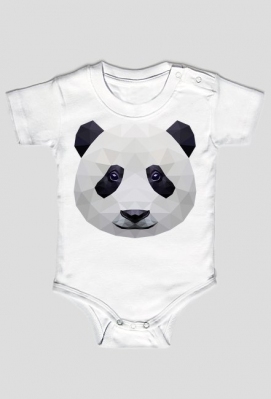 Panda Kid - Animals Polygon
