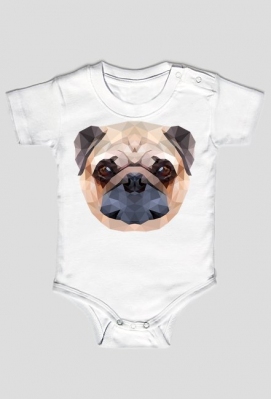 Mops Kid - Animals Polygon