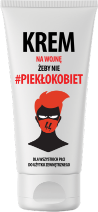 Koszulka KREM NA WOJNĘ ŻEBY NIE #PIEKŁOKOBIET