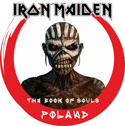 Bluza IRON MAIDEN "The Book of Souls" POLAND