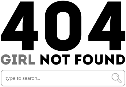 404 - girl not found - Kubek - nietypowe i śmieszne kubki dla każdego