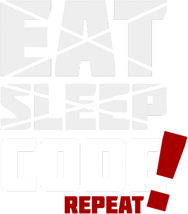 Koszulka - eat, sleep, code, repeat  - dziwneumniedziala.cupsell.pl - koszulki i kubki informatyczne