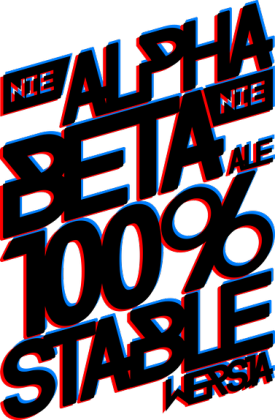 Kubek - Nie Alpha, Nie beta, ale 100% stable wersja  - koszulki informatyczne, koszulki dla programisty i informatyka - dziwneumniedziala.cupsell.pl