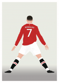 Plakat Cristiano Ronaldo Manchester United