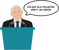 Jarosław Kaczyński Polska dla Polaków - koszulka damska