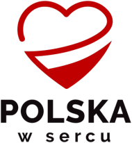 Biała lub szara bluza damska z Polską w sercu