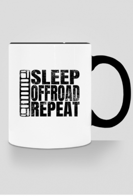 SLEEP OFFROAD REPEAT Jeep Grand Cherokee ZJ Kubek z czarnym uchem - 10W40 PetrolWear