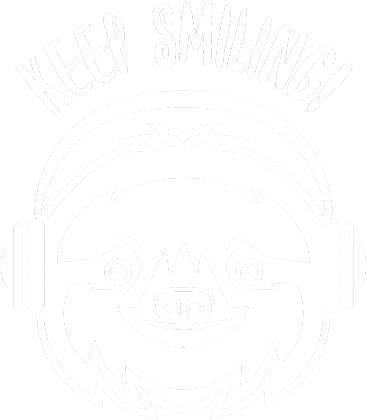 KEEP SMILING! Uśmiechnij się! Torba, leniwiec