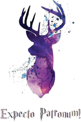 Koszulka Expecto Patronum Deer - nadruk