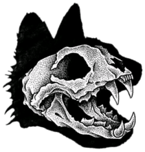 Skull Evil Cat czapka z daszkiem