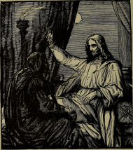 Maseczka kolorowa z Motywem Religijnym (Jezus) - Damska