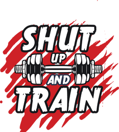 Shut up and train - trening, siłownia, fitness
