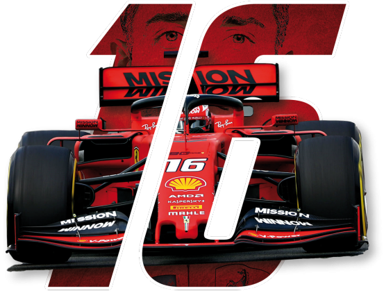 Charles Leclerc #16 - Scuderia Ferrari - Formuła 1