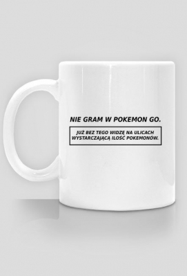 KUBEK NIE GRAM W POKEMON GO - Fiery t-shirts