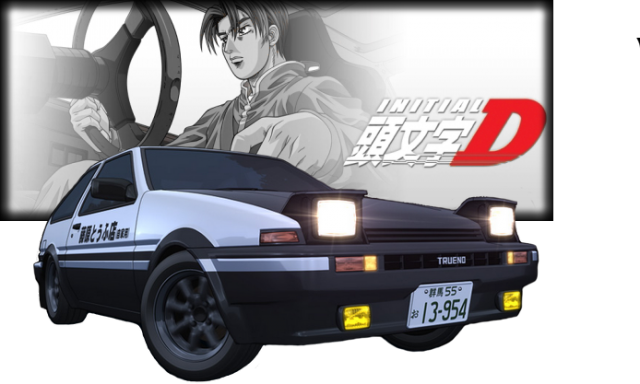T-Shirt Toyota AE86 Initial D