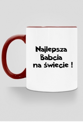 Kubek dla babci - Najlepsza babcia na świecie - kreatika