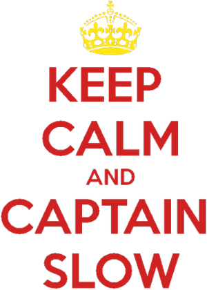 Keep Calm & Captain Slow - kubek
