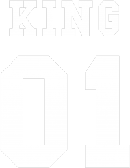 Koszulka męska "King" tył