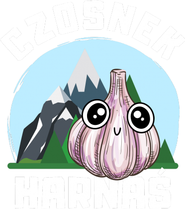 Męska koszulka Czosnek Harnaś