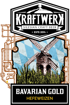 KOSZULKA KRAFTWERK - BAVARIAN GOLD + NIE LEJEMY
