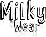 Milky Wear - Koszulka Męska Biała