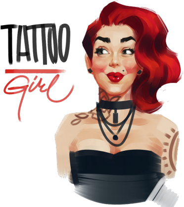 Koszulka "Tattoo Girl"