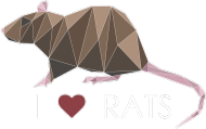 torba I love RATS jednostronna