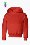 Dziecięca lekka bluza z kapturem szary