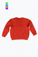 Bluza dziecięca bez kaptura Szara FRUITOGTHELOOM