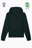 Eco bluza z kapturem damska biała - DRUMMER