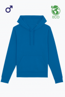 Eco bluza z kapturem męska czarna - DRUMMER