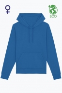 Eco bluza z kapturem damska biała - DRUMMER