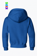 Dziecięca lekka bluza z kapturem szary