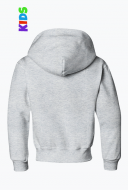 Dziecięca lekka bluza z kapturem szary