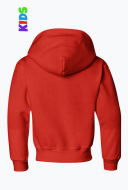 Dziecięca lekka bluza z kapturem szary