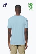 Eco koszulka męska - biała - ROCKER