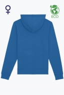 Eco bluza z kapturem damska biała - DRUMMER