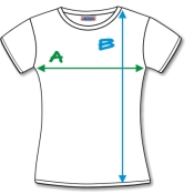 Rozmiarówka - T-SHIRT BŁĘKITNY