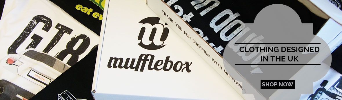 Mufflebox - the ultimate automotive apparel and accessory shop, run by enthusiasts for car lovers everywhere