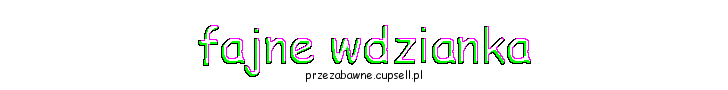 fajne wdzianka