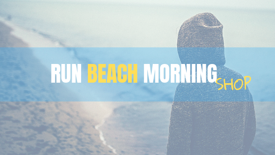 Run Beach Morning shop