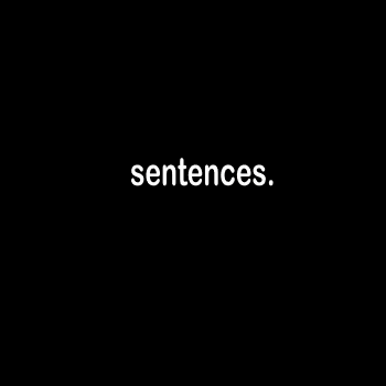 sentences